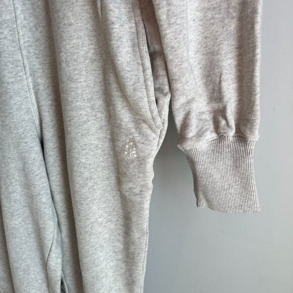 FP Movement X Hatch SMALL Maternity Warm Up Jumpsuit Heather Grey - Picture 6 of 14